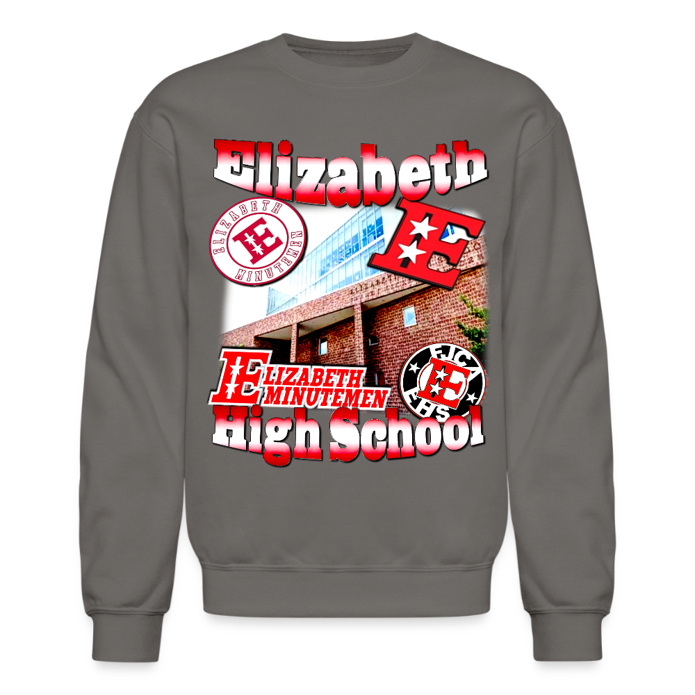 Elizabeth High School (NJ) Sweatshirt - asphalt gray