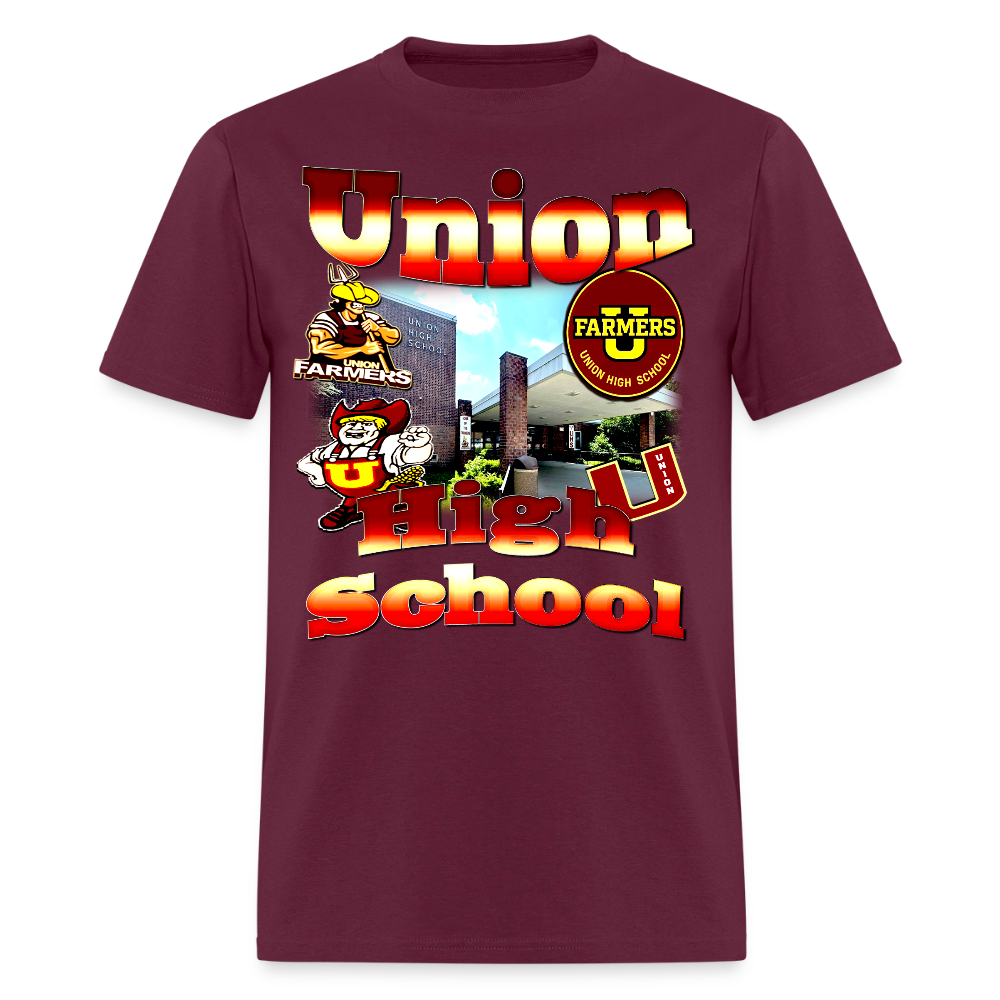Union High School (NJ) T-Shirt - burgundy