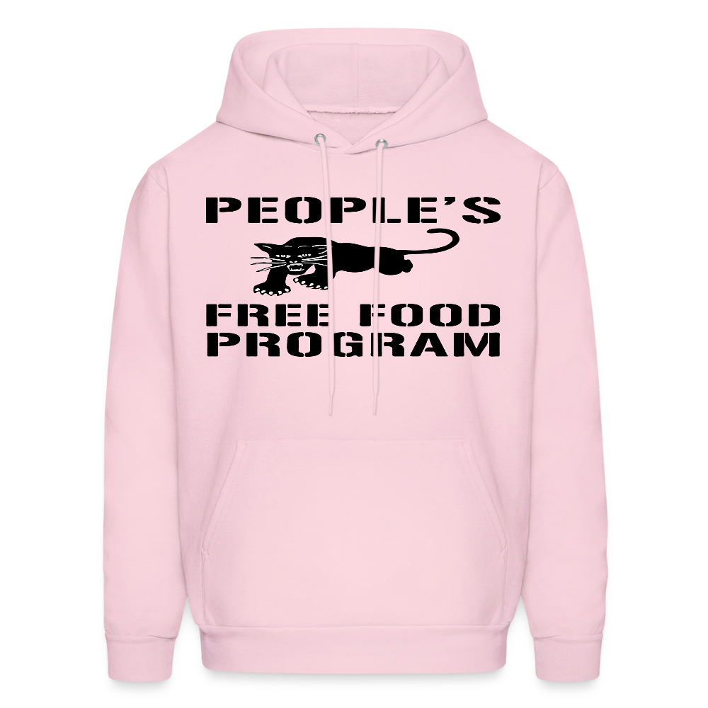 People's Free Food Program Hoodie - pale pink