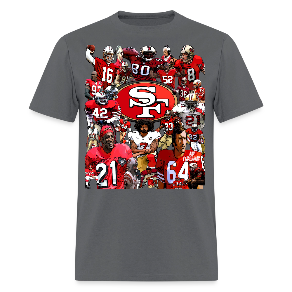 San Francisco 49ers All-Time Tee - charcoal