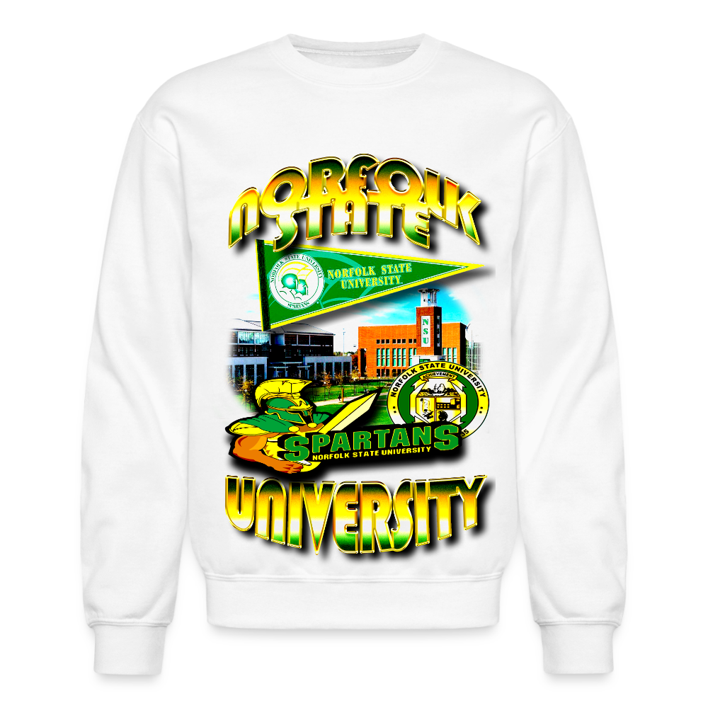 Norfolk State Sweatshirt - white