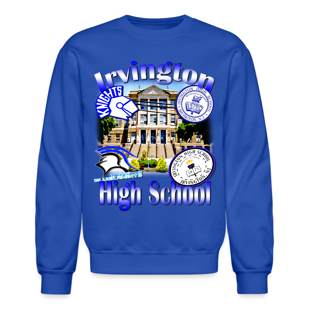 Irvington High (NJ) Sweatshirt - royal blue