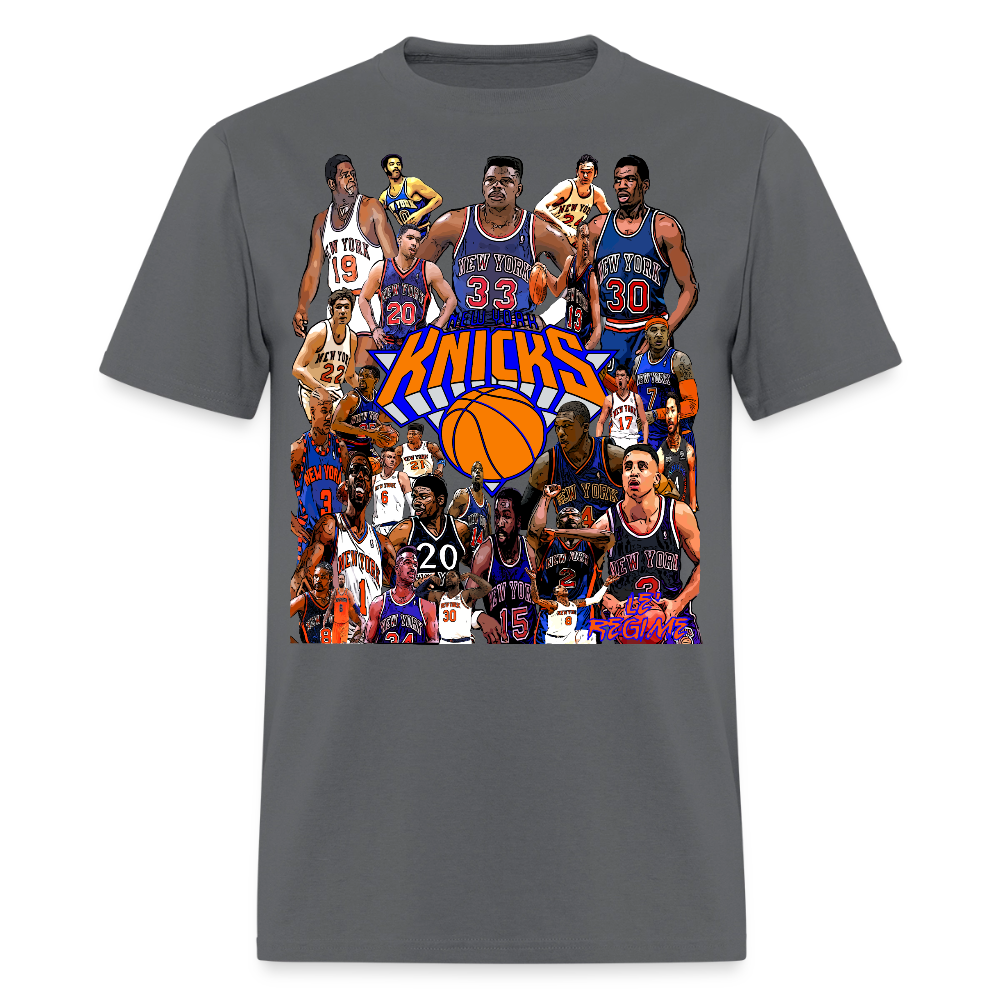 New York Knicks All-Time T-Shirt - charcoal