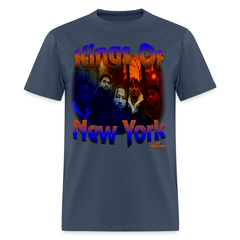 Kings Of New York Tee -  blue dusk