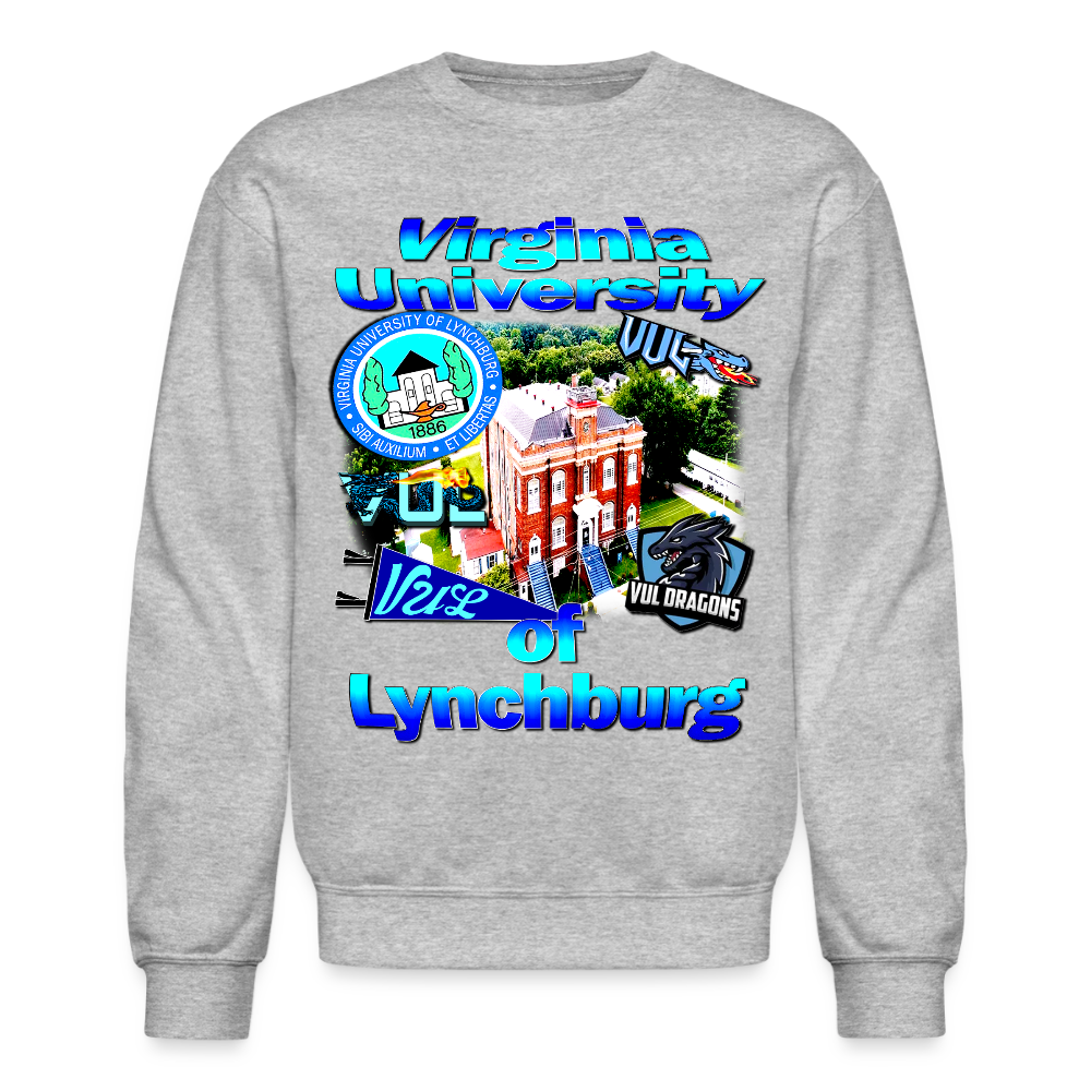 Virginia University of Lynchburg Sweatshirt - heather gray