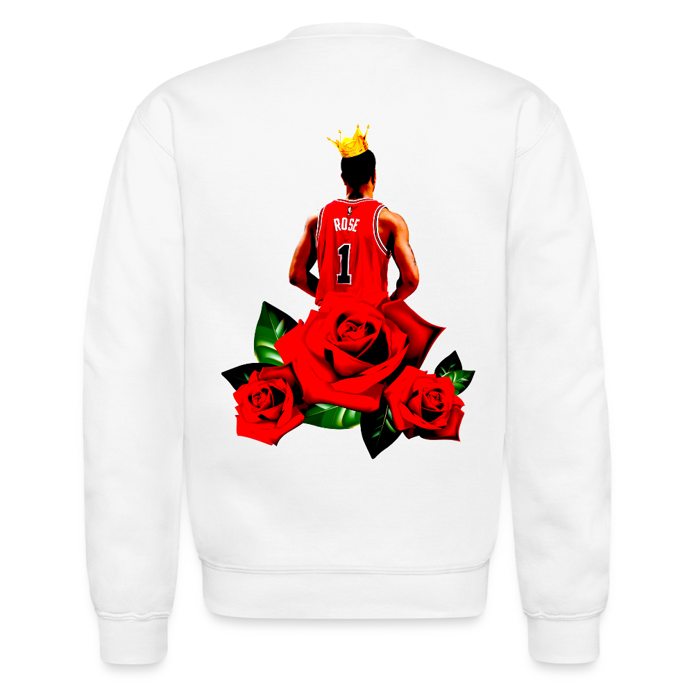 Smell The Roses Sweatshirt - white