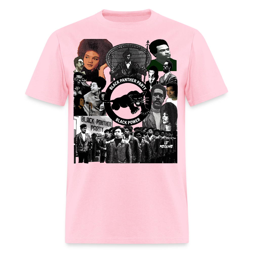 Black Panther Party Unisex Tee - pink