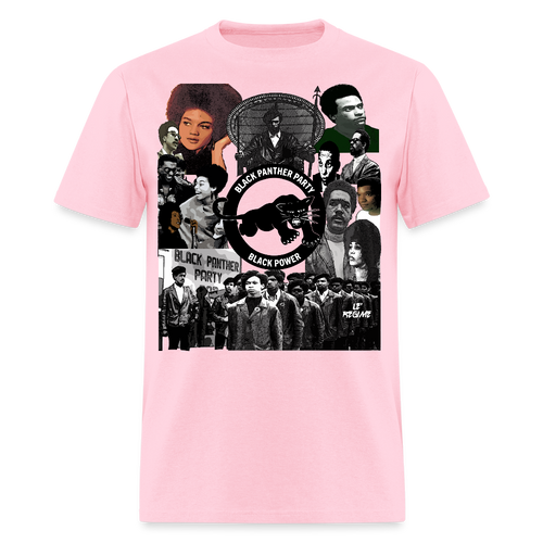 Black Panther Party Unisex Tee - pink