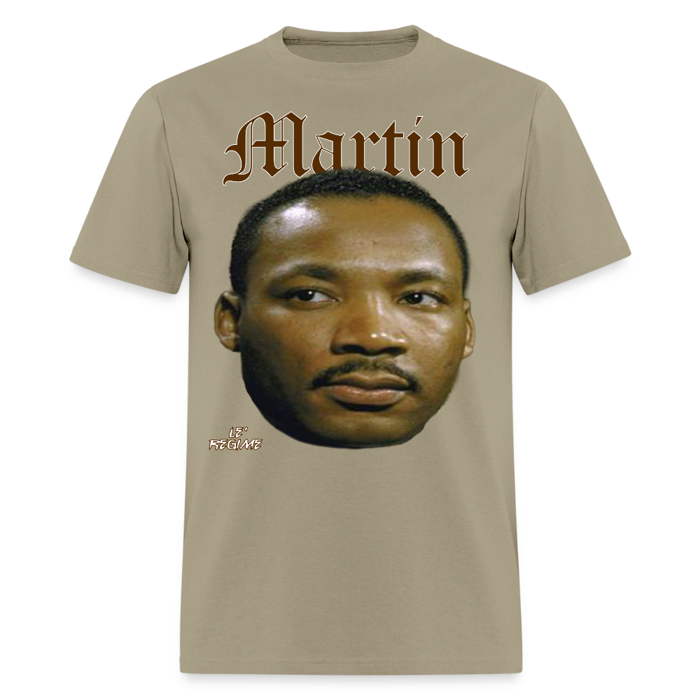 "Martin" Dr. Martin Luther King Jr. Tee - khaki