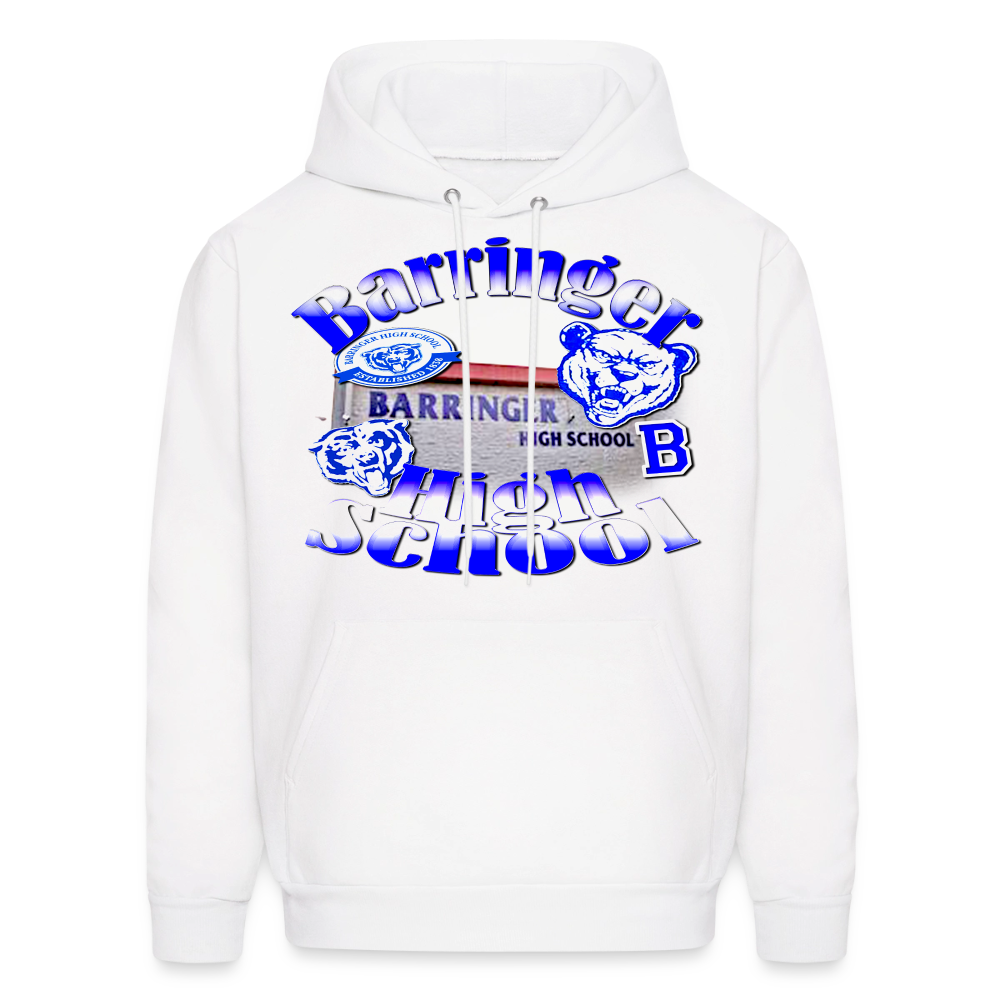 Barringer High School  Hoodie - white