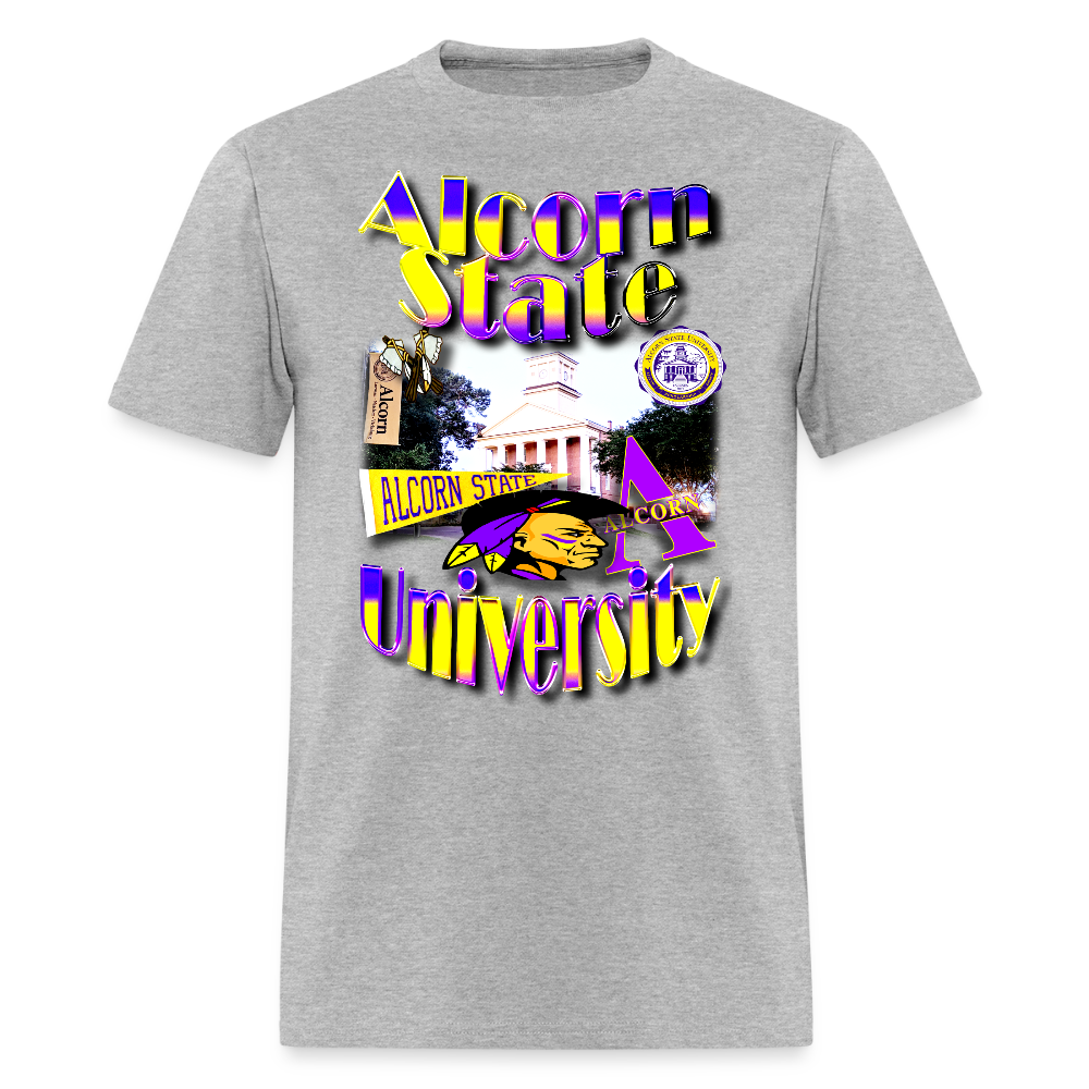 Alcorn State Tee - heather gray