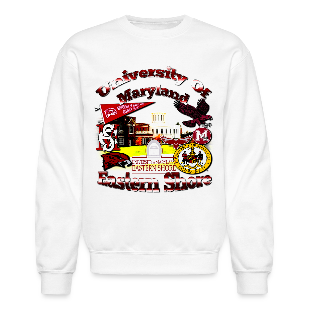 Maryland Eastern Shore Sweatshirt - white