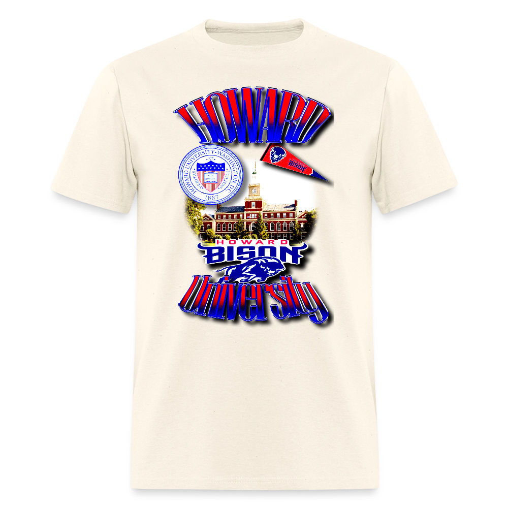 Howard University Tee - sweet cream heather