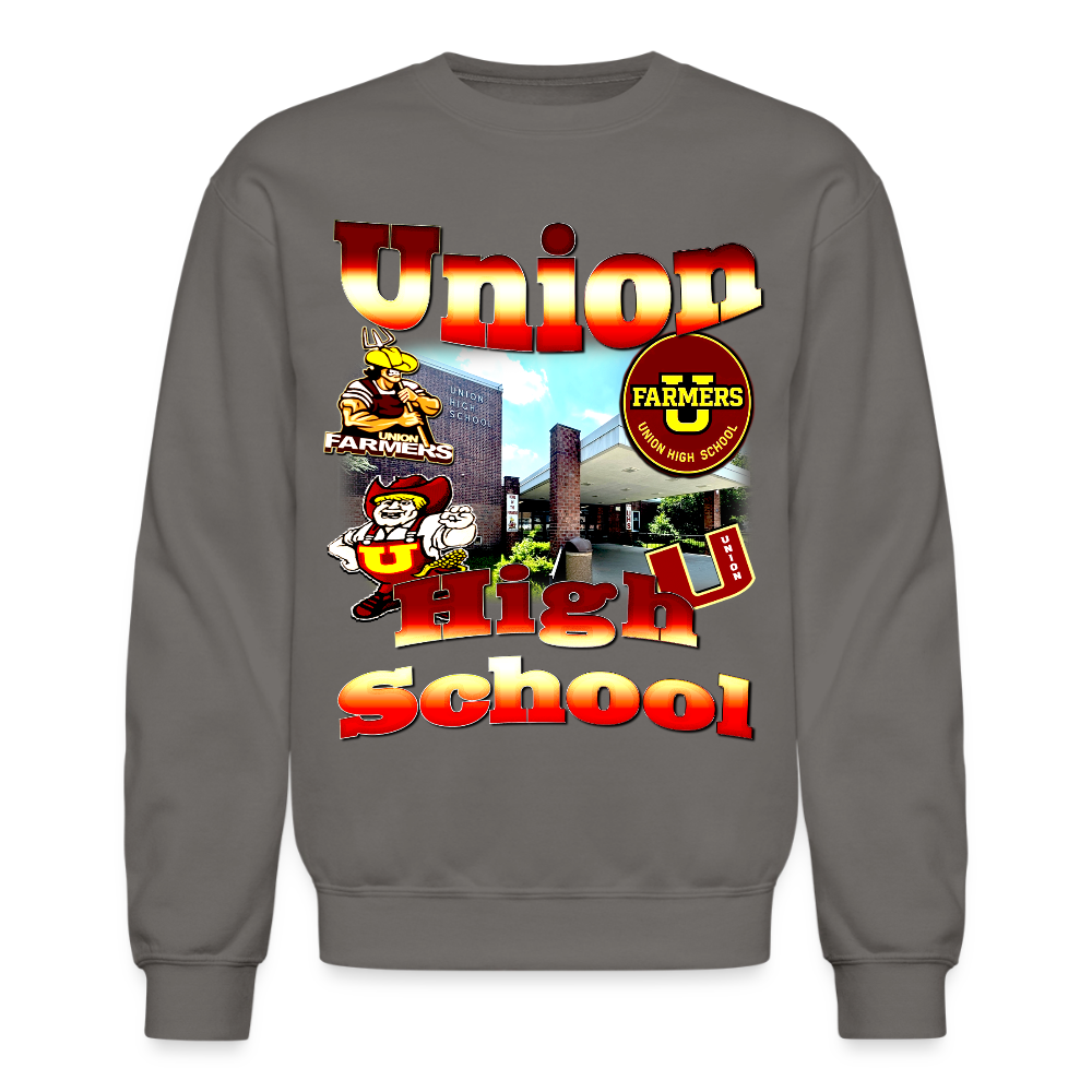 Union High School (NJ) Crewneck Sweatshirt - asphalt gray