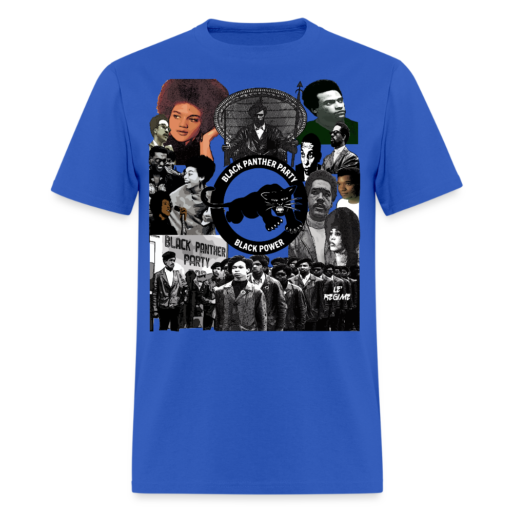 Black Panther Party Unisex Tee - royal blue
