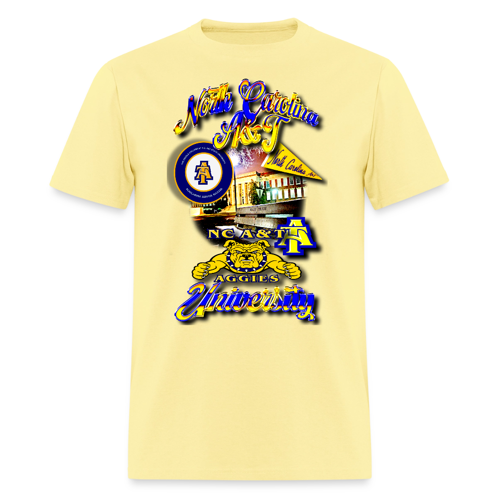 North Carolina A&T Tee - cornsilk