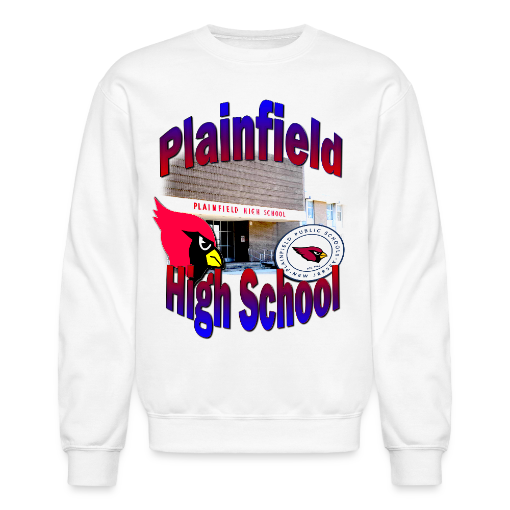 Plainfield High (NJ) Sweatshirt - white
