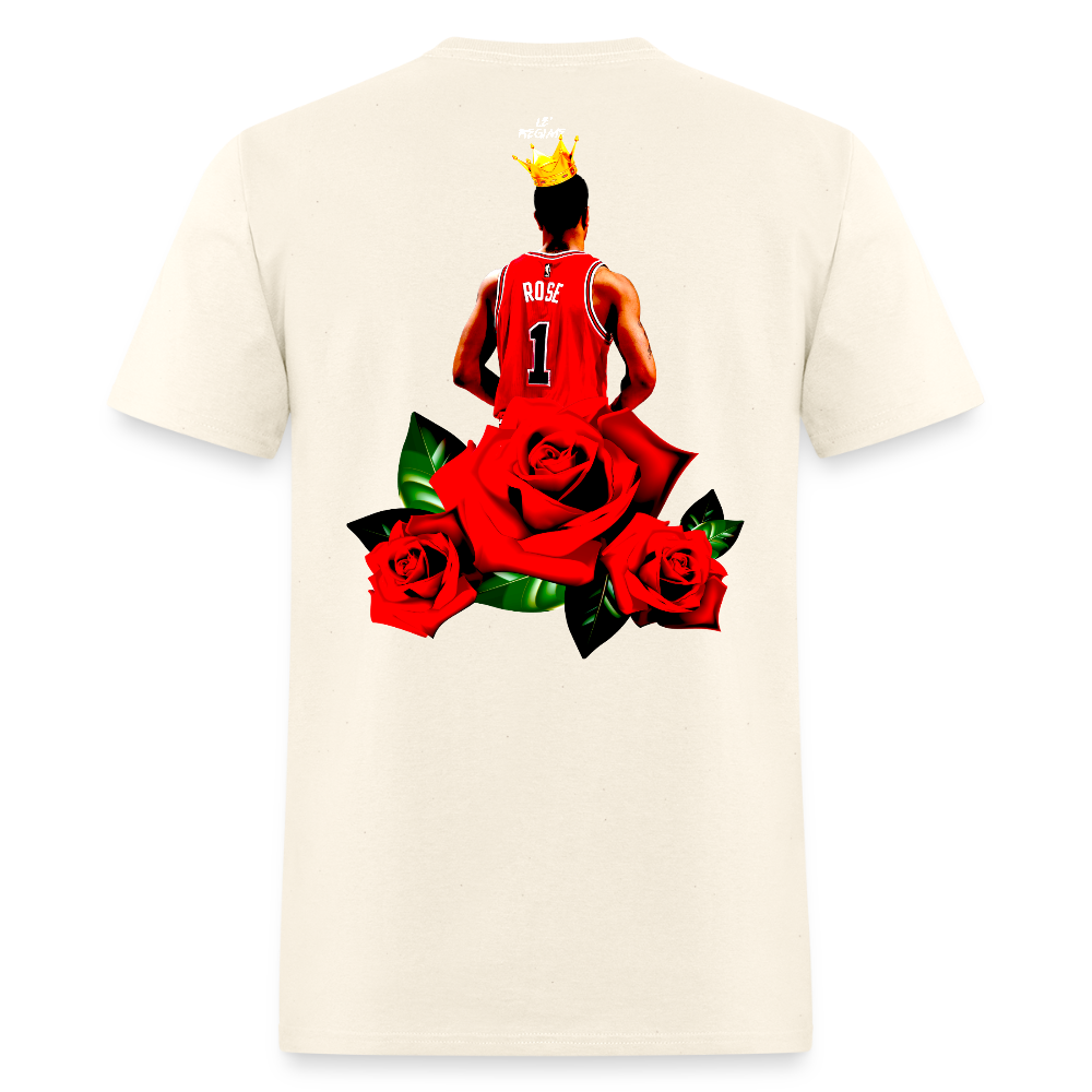Smell The Roses Tee - sweet cream heather