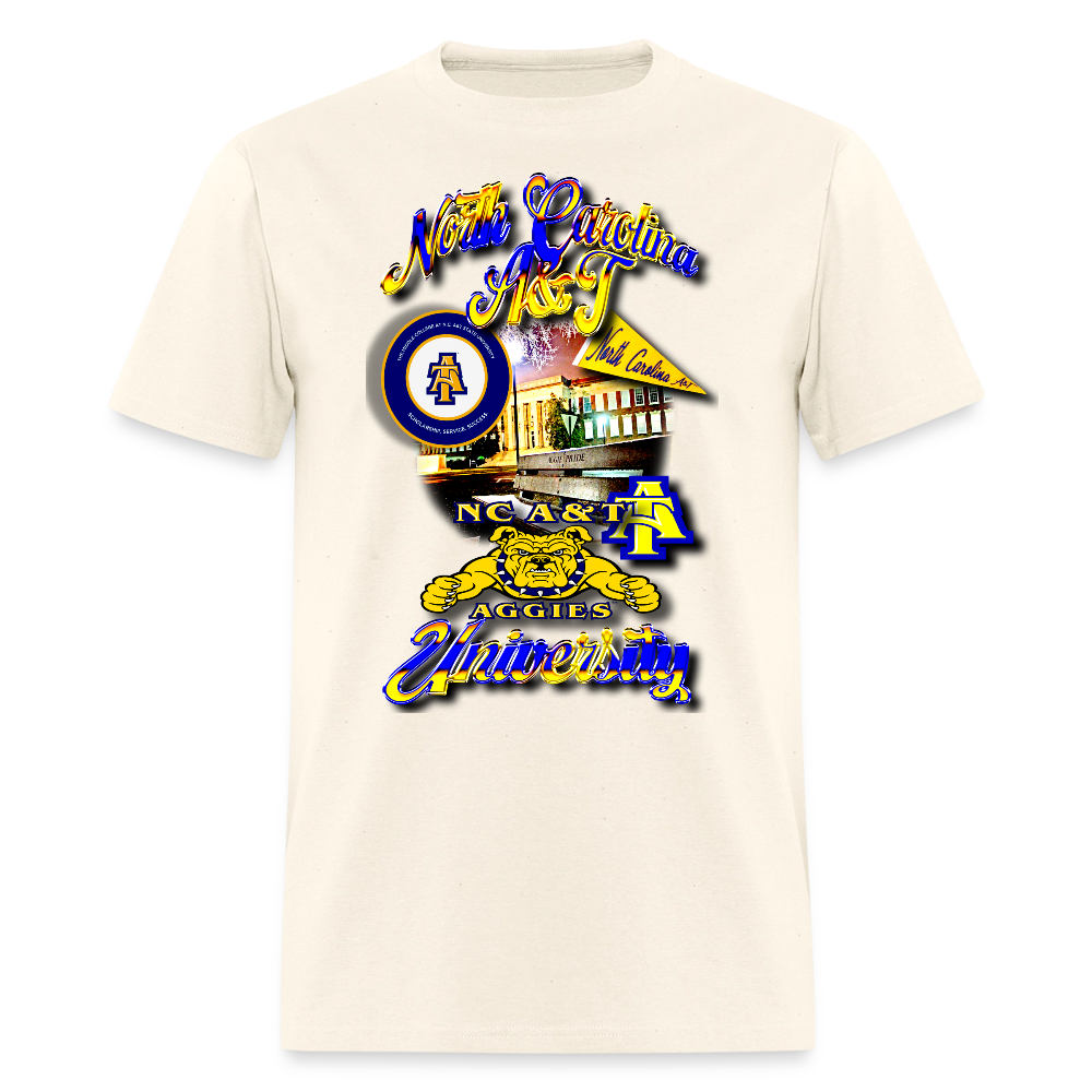 North Carolina A&T Tee - sweet cream heather