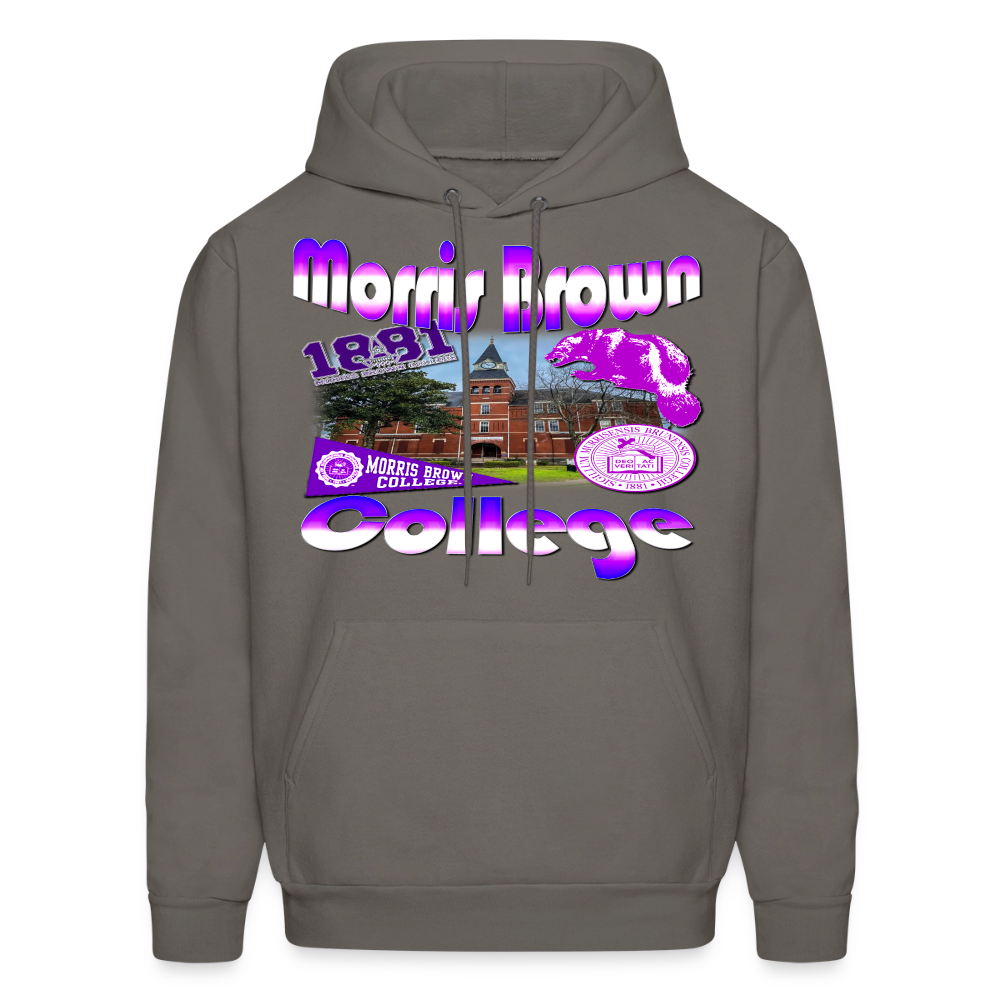 Morris Brown Hoodie - asphalt gray
