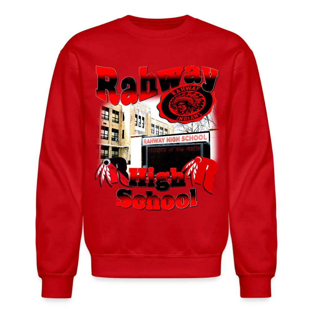 Rahway High (NJ) Sweatshirt - red