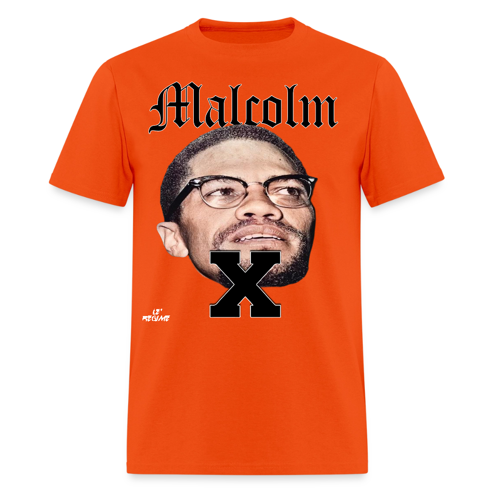"Malcolm" Malcolm X Tee - orange