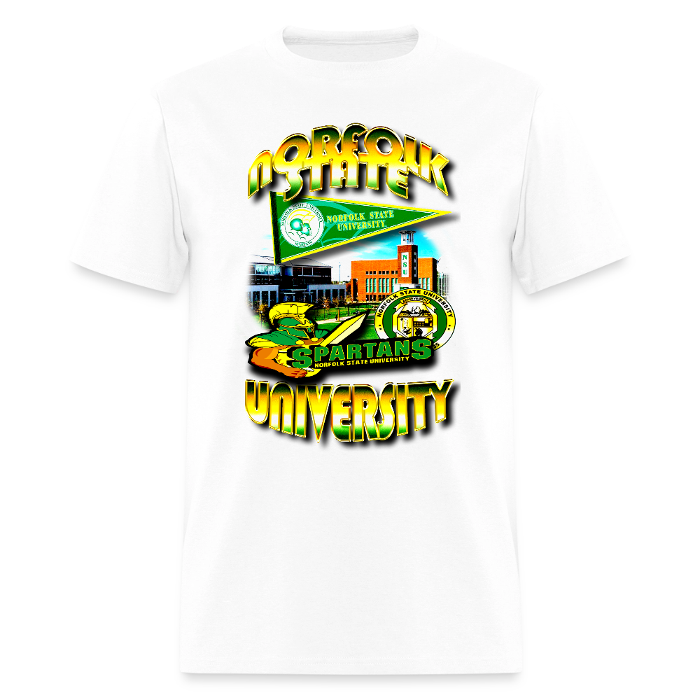 Norfolk State Tee - white