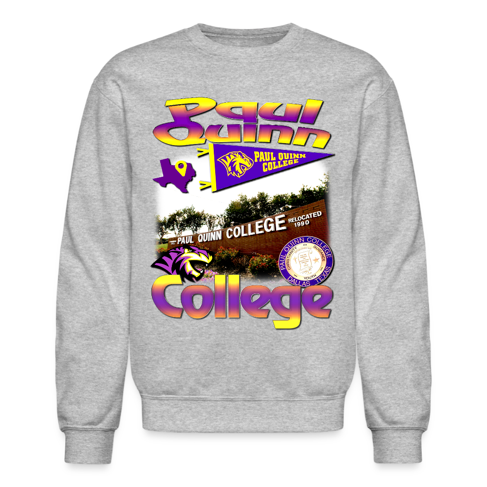 Paul Quinn College Sweatshirt - heather gray