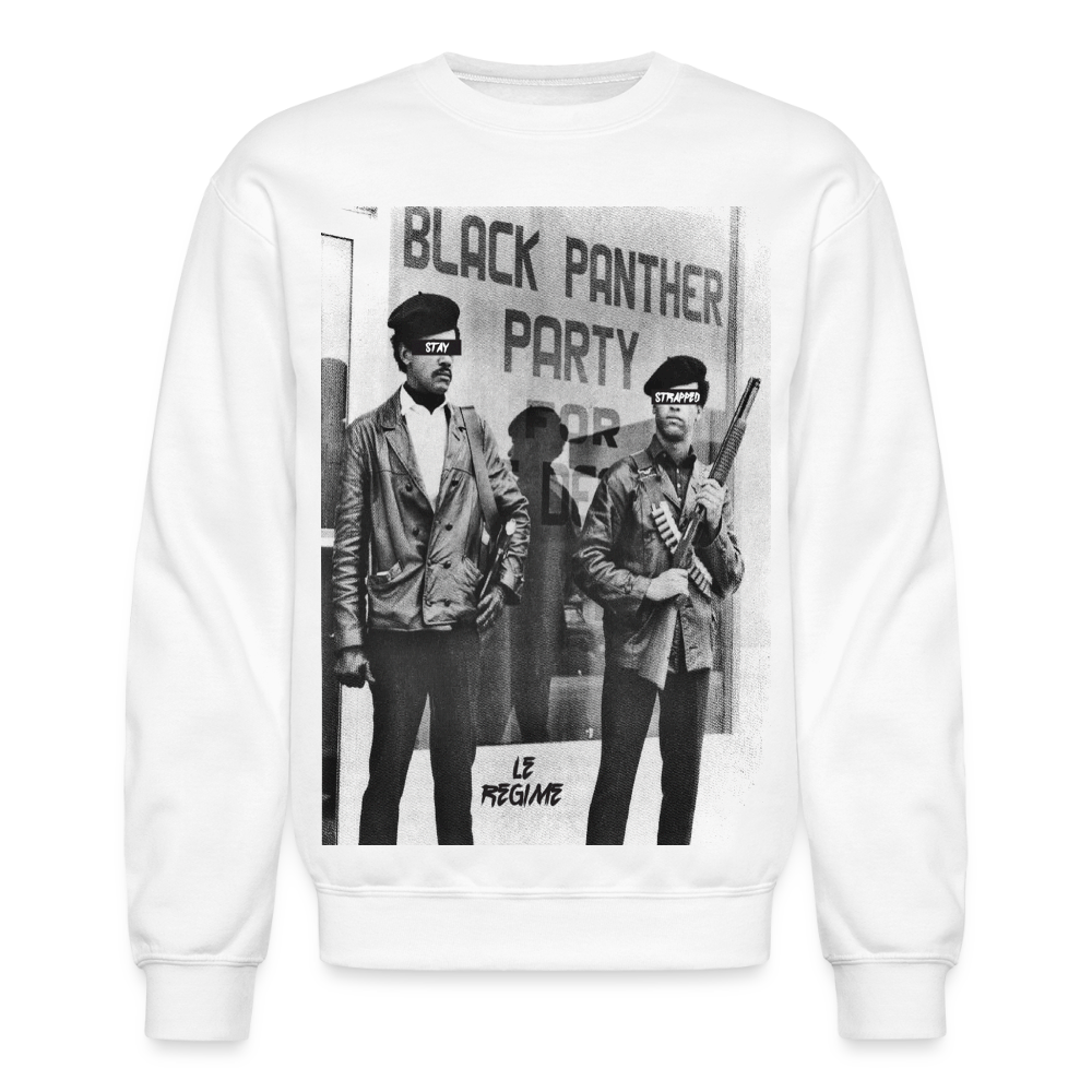 Bobby x Huey “Stay Strapped” Sweatshirt - white