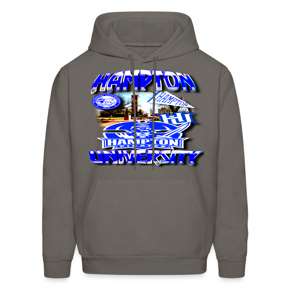 Hampton University Hoodie - asphalt gray
