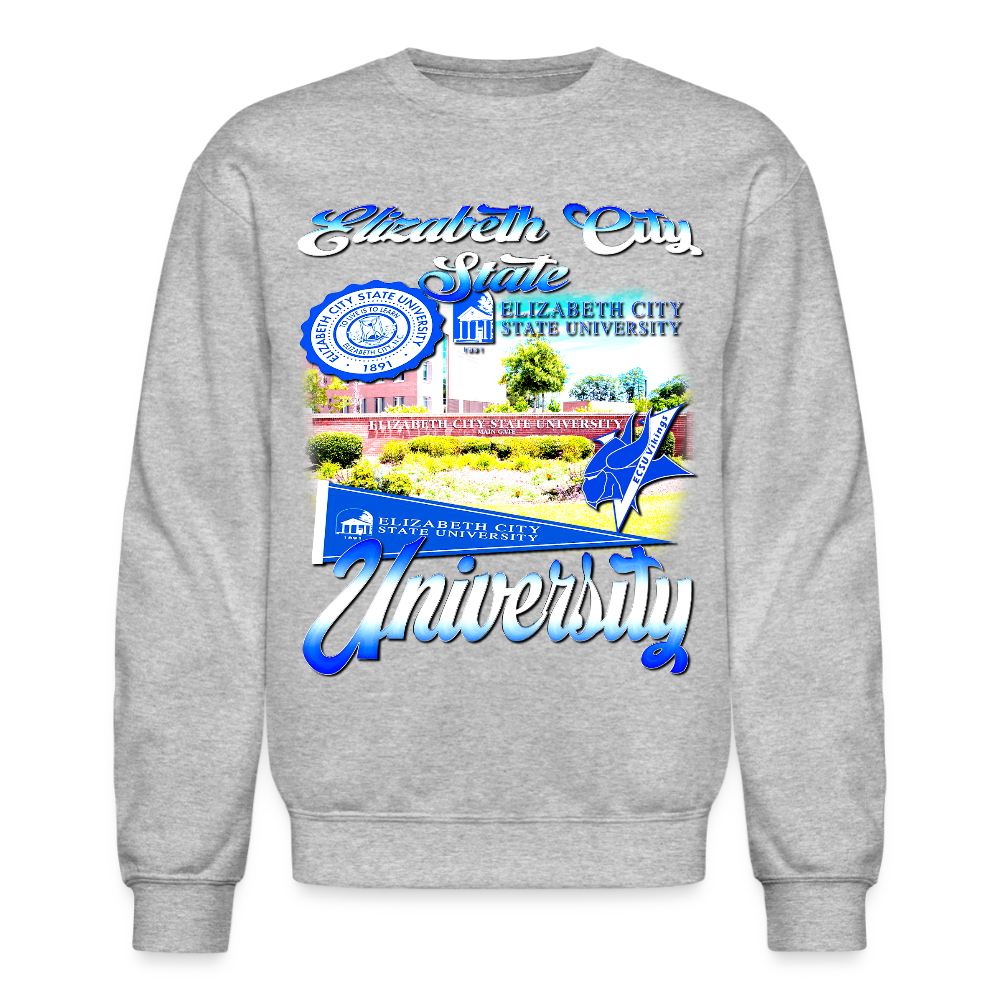 Elizabeth City State Sweatshirt - heather gray