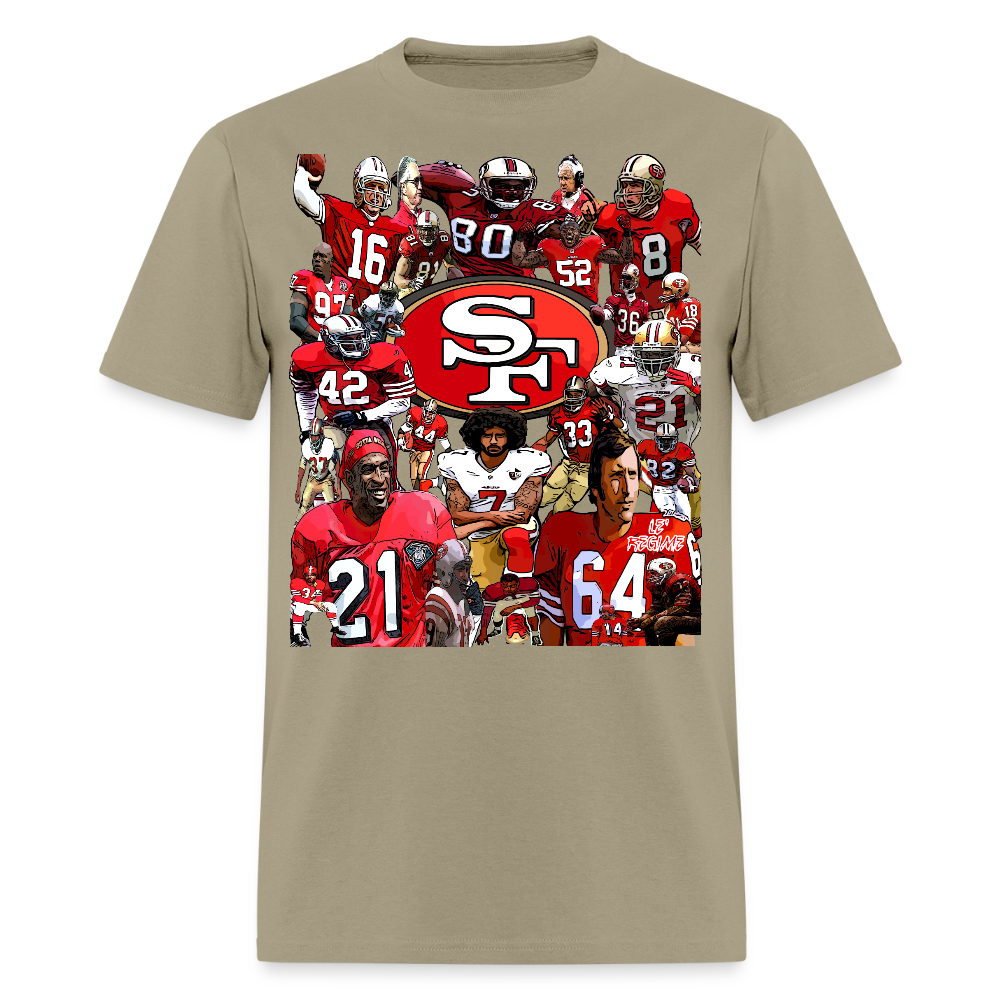 San Francisco 49ers All-Time Tee - khaki