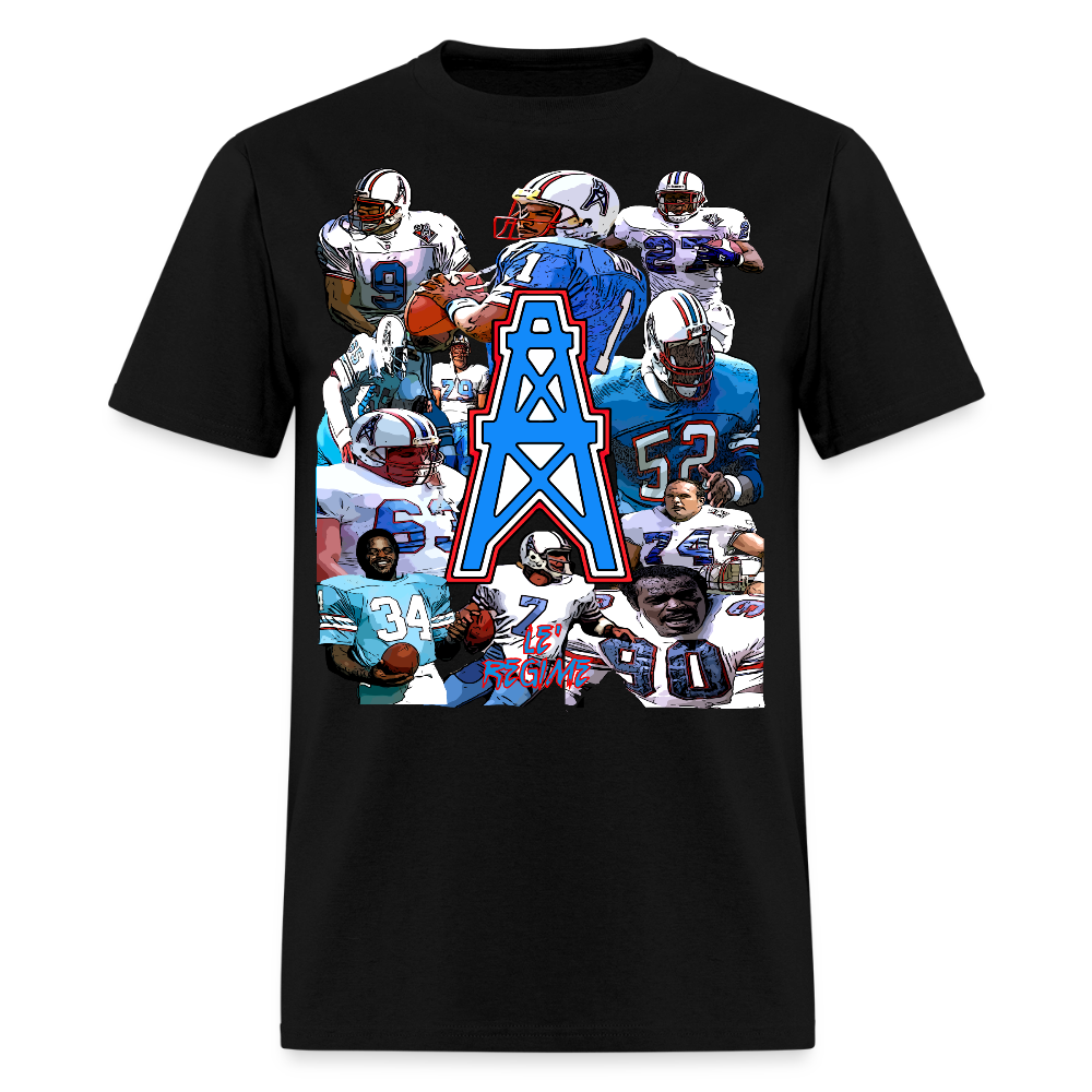 Houston Oilers All-Time - black