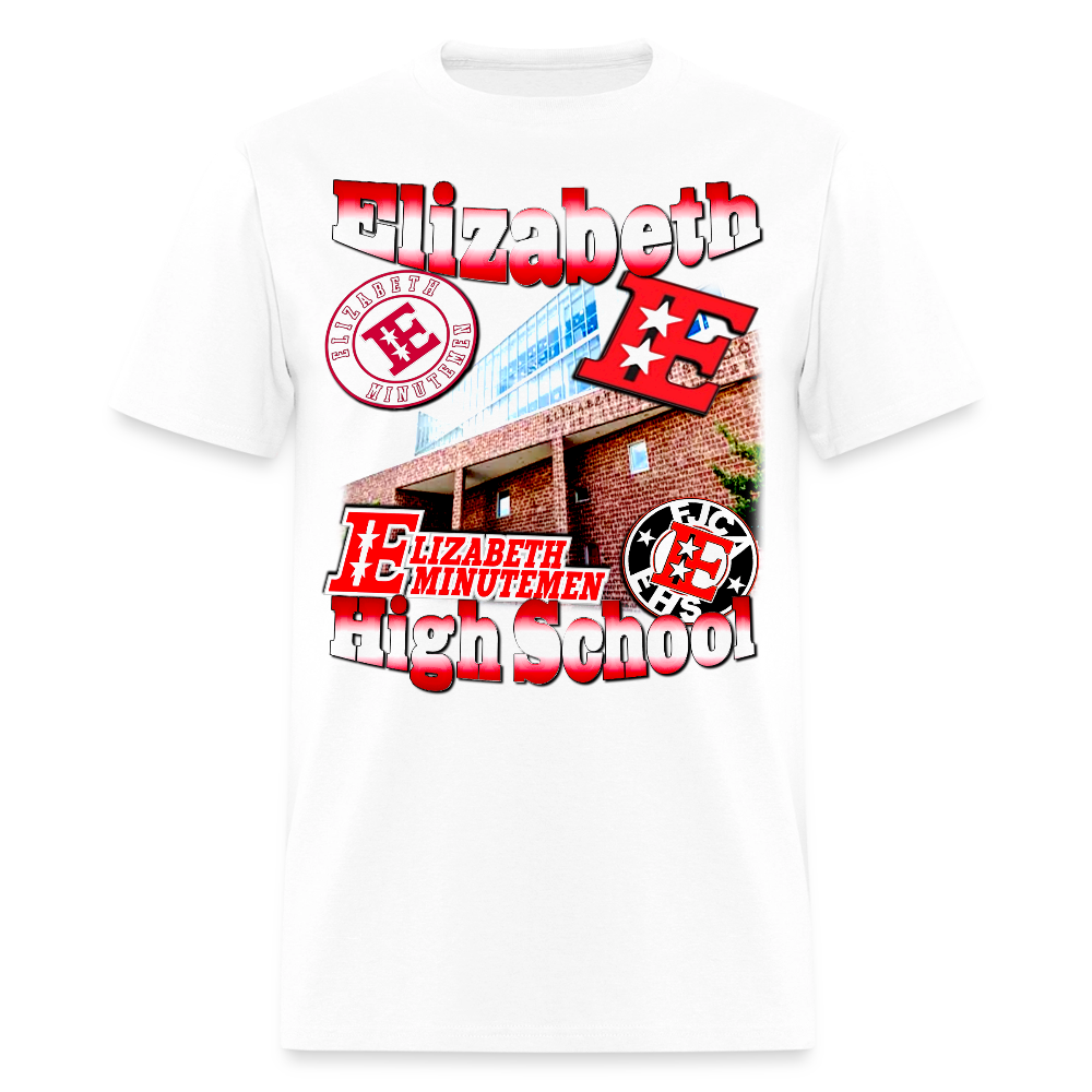 Elizabeth High School (NJ) Tee - white