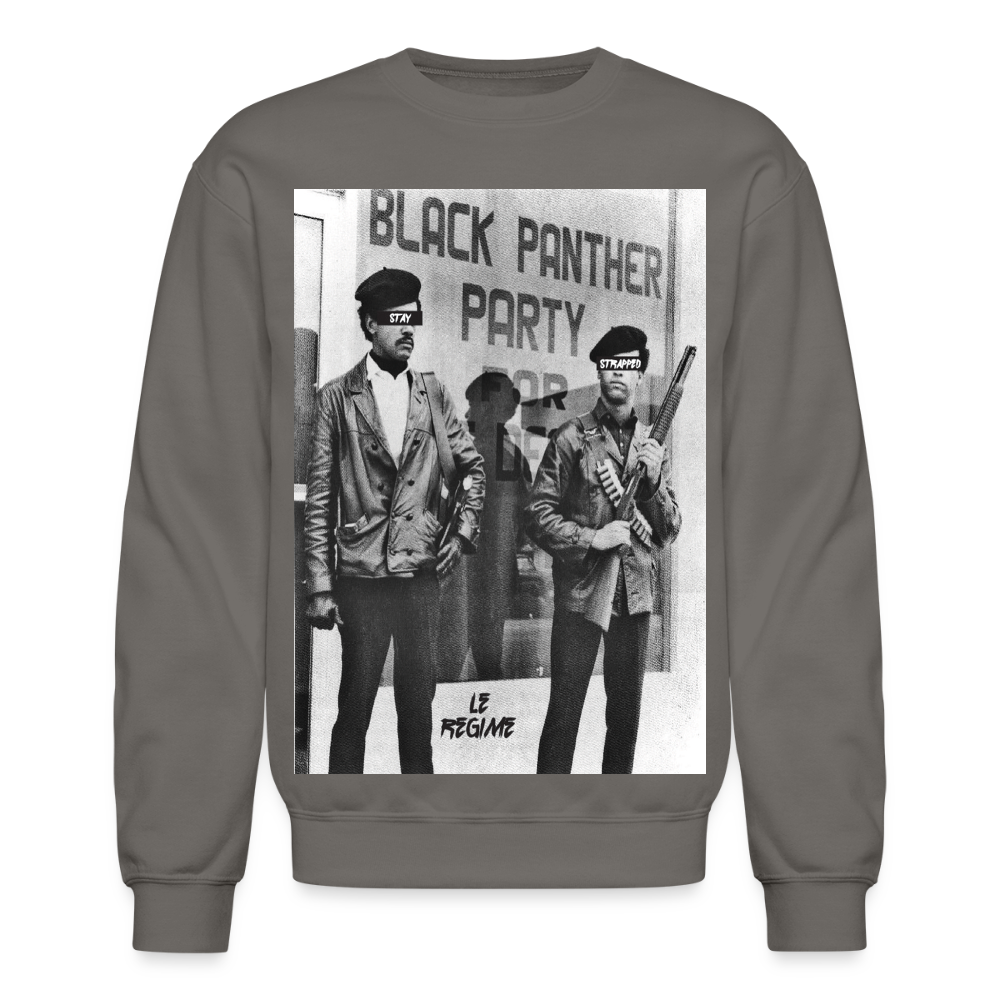 Bobby x Huey “Stay Strapped” Sweatshirt - asphalt gray