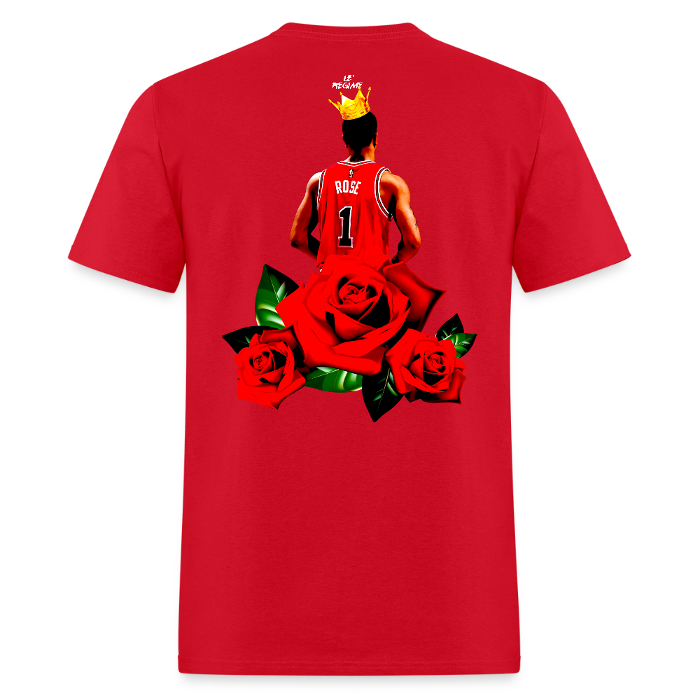 Smell The Roses Tee - red