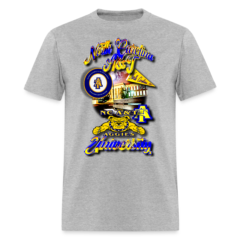 North Carolina A&T Tee - heather gray