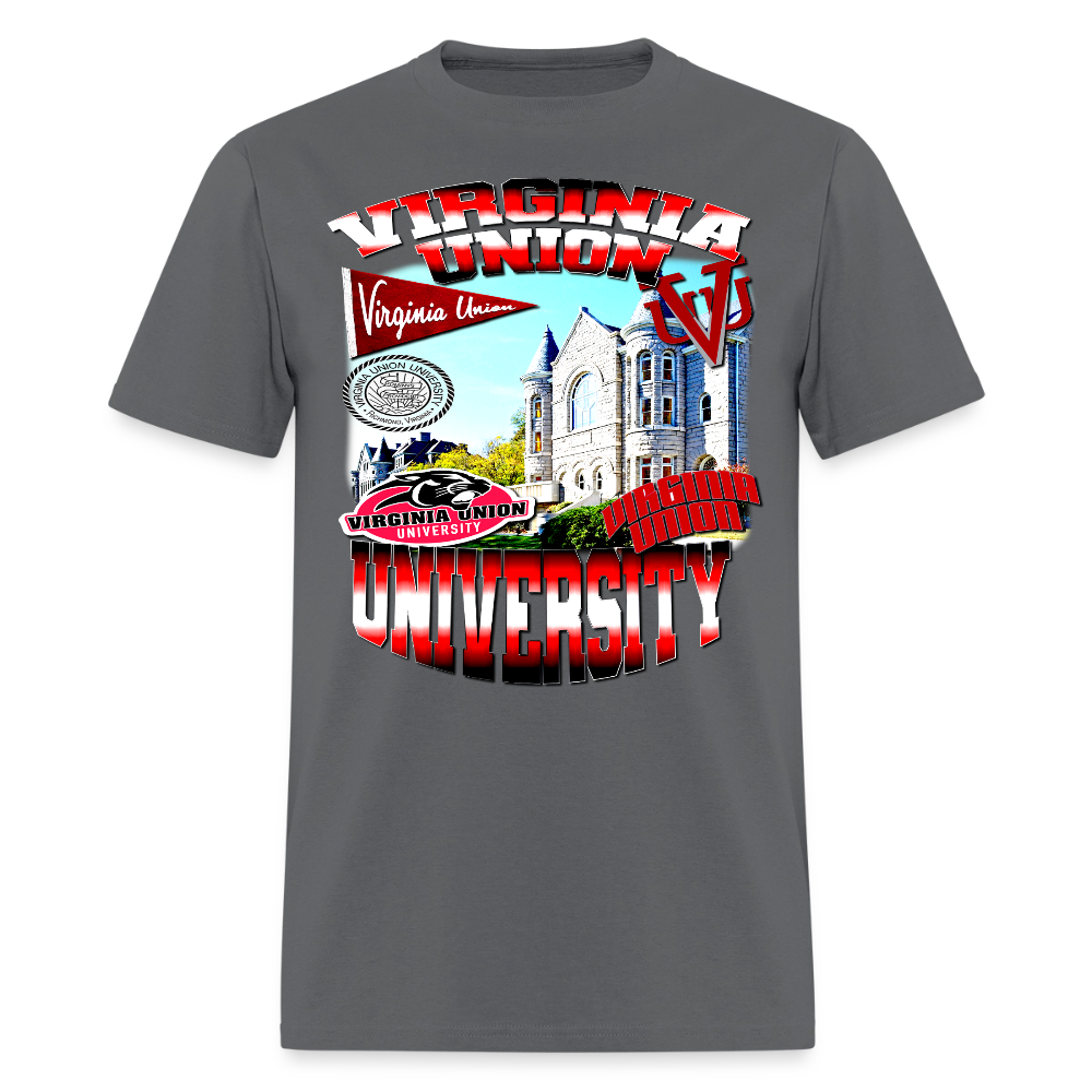 Virginia Union Tee - charcoal