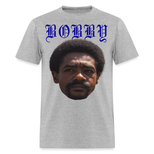"Bobby" Bobby Seale Tee - heather gray