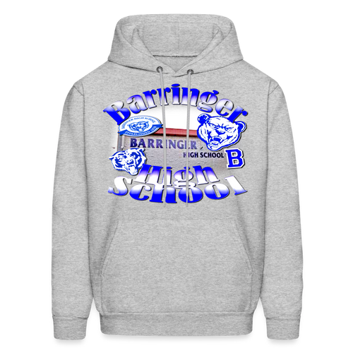 Barringer High School  Hoodie - heather gray