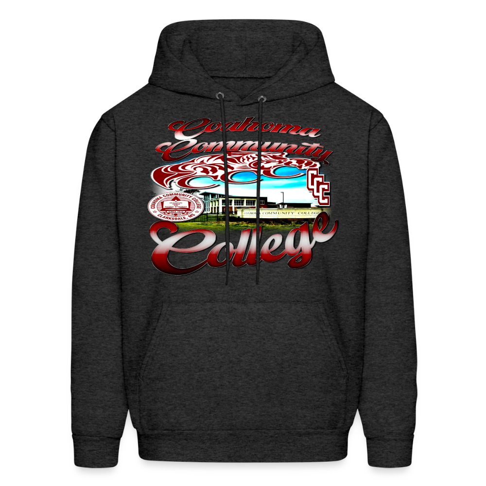 Coahoma Community College Hoodie - charcoal grey