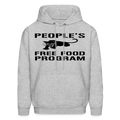 People's Free Food Program Hoodie - heather gray
