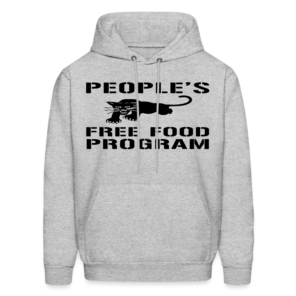 People's Free Food Program Hoodie - heather gray