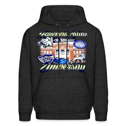 Bluefield State Hoodie - charcoal grey