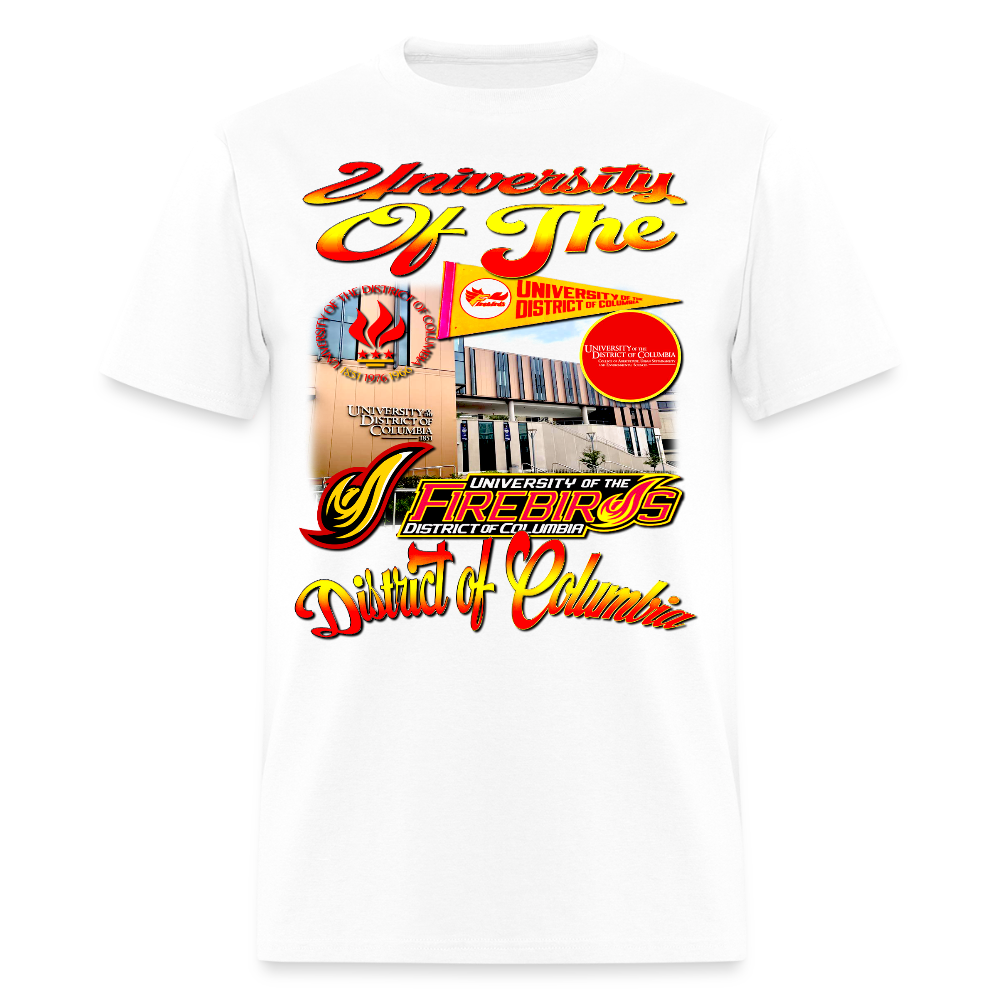 University Of DC Tee - white