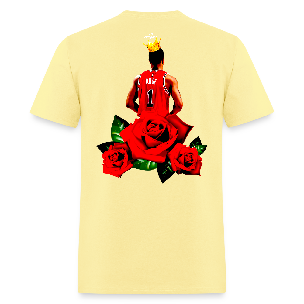 Smell The Roses Tee - cornsilk