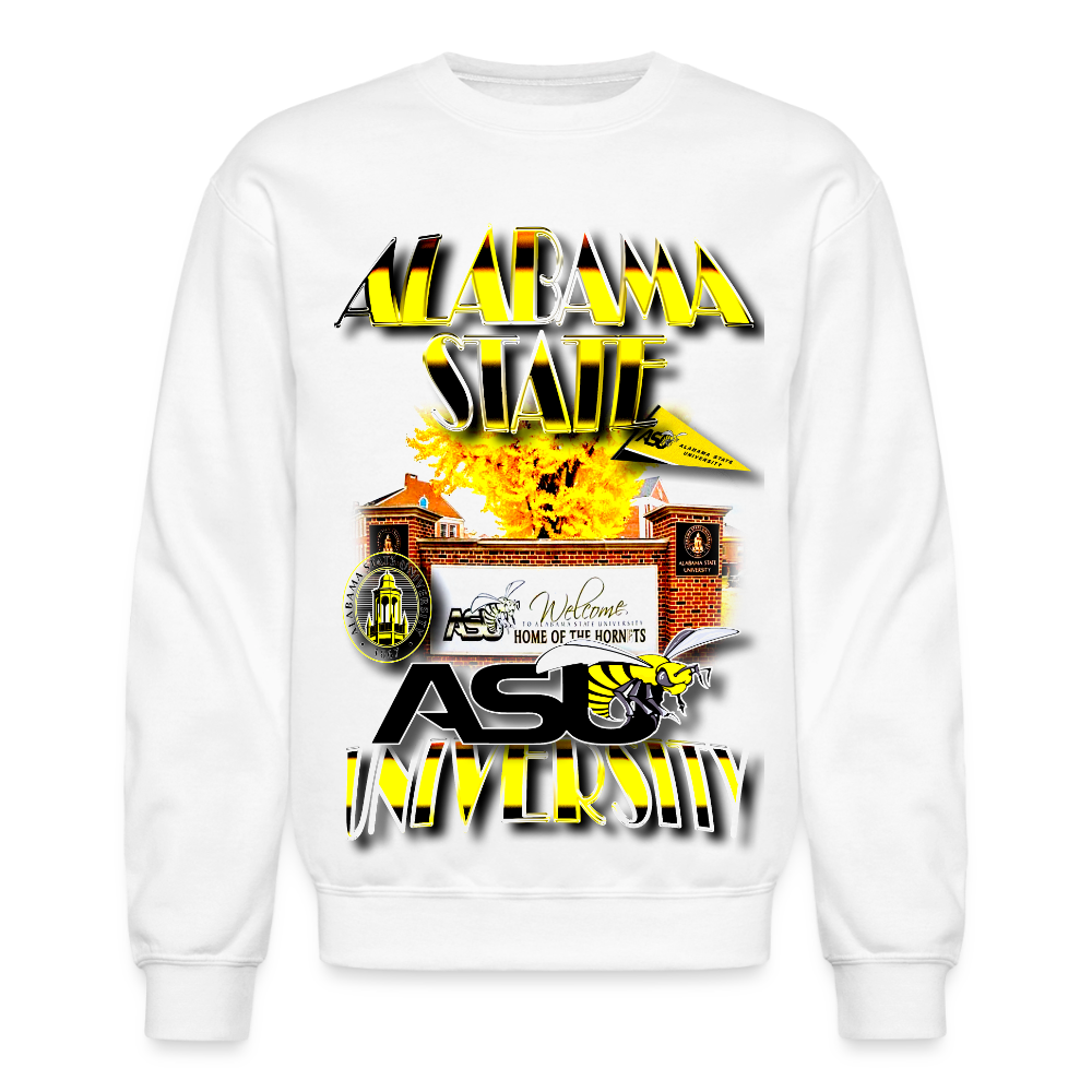 Alabama State Sweatshirt - white
