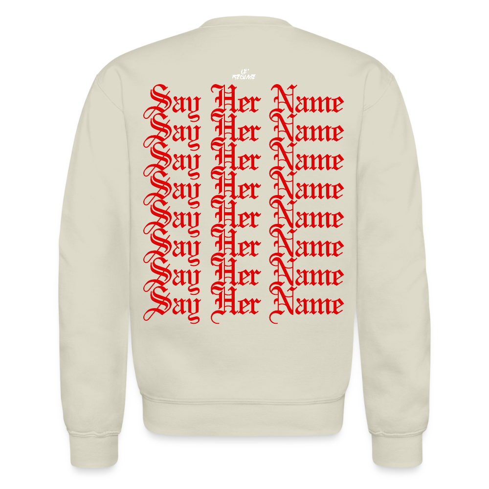 Breonna Taylor x Say Her Name Sweatshirt - Sand