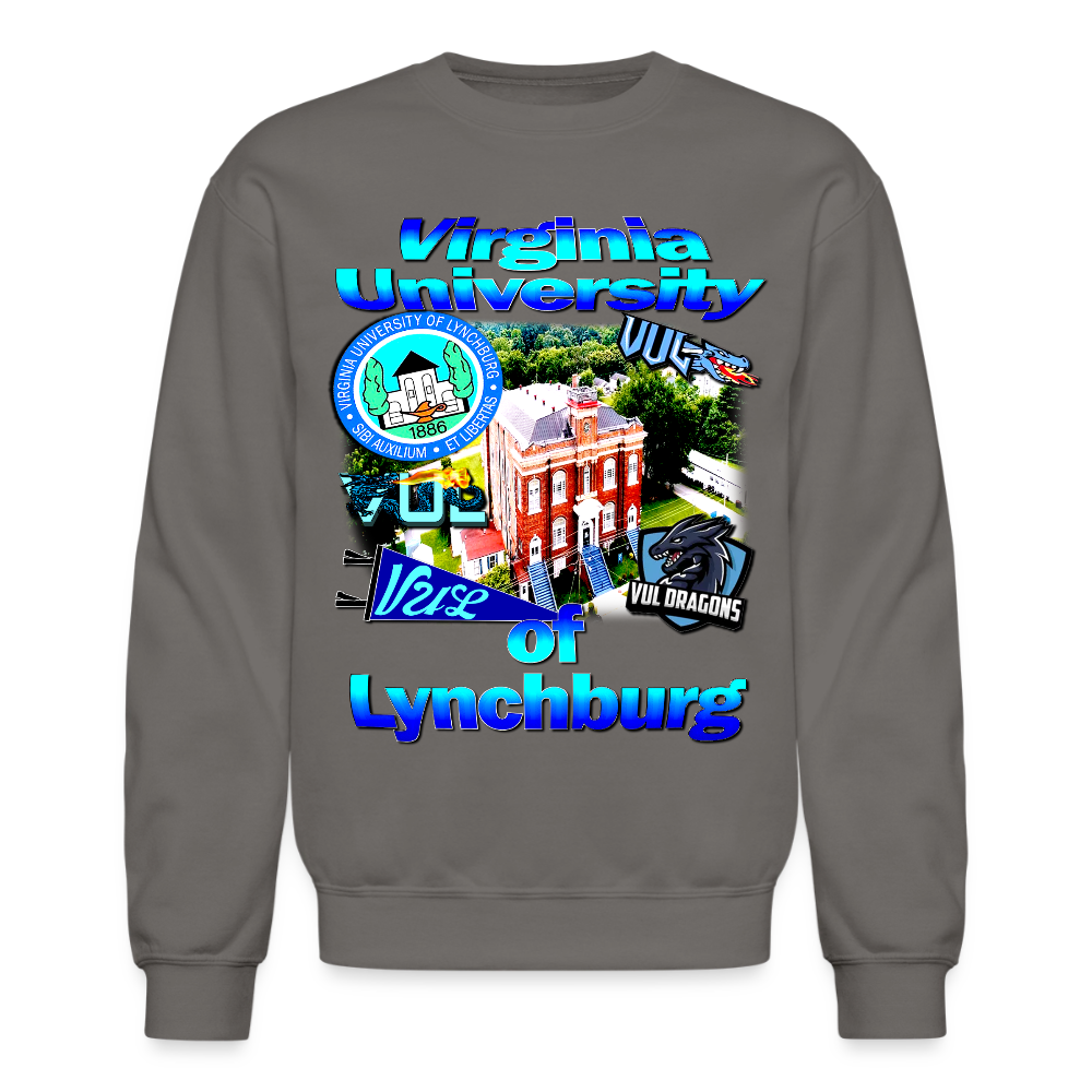 Virginia University of Lynchburg Sweatshirt - asphalt gray