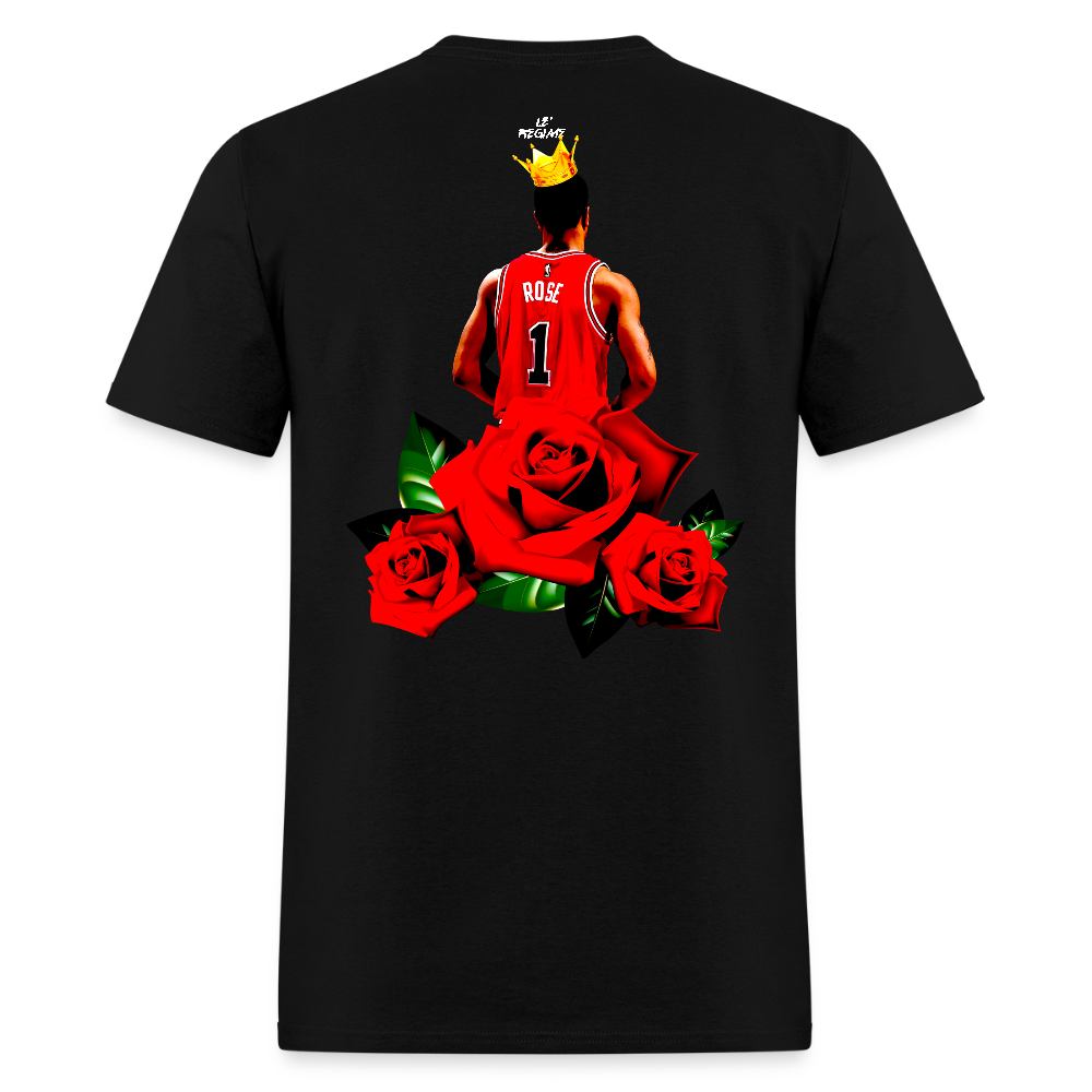 Smell The Roses Tee - black